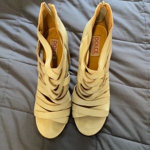 Weaved heels. Size 11.